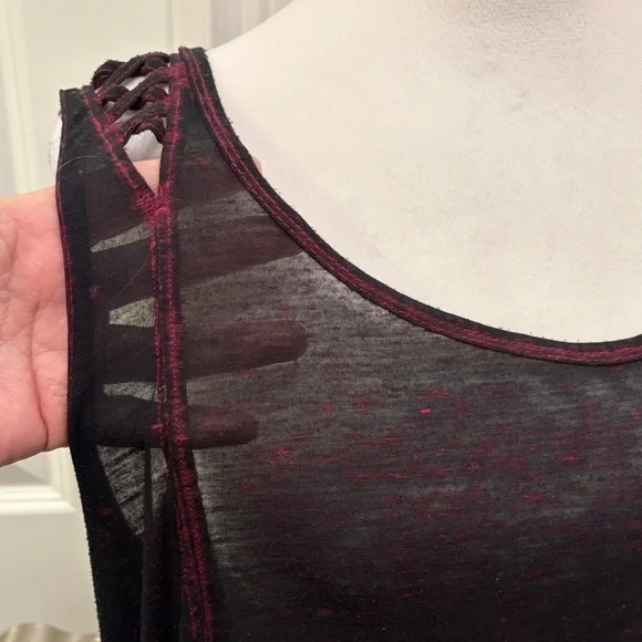 Harley-Davidson Woman's Black Tank Top XL Red Highlights - Picture 9 of 14